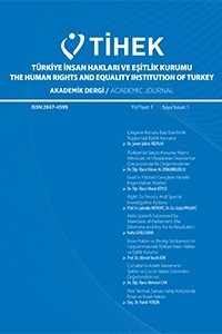 Türkiye İnsan Hakları ve Eşitlik Kurumu Akademik Dergisi